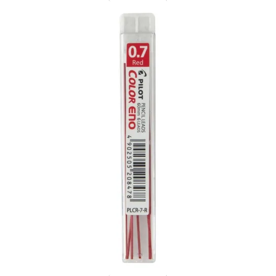 Grafite Colorido Pilot 0.7mm Color Eno Cores vermelho