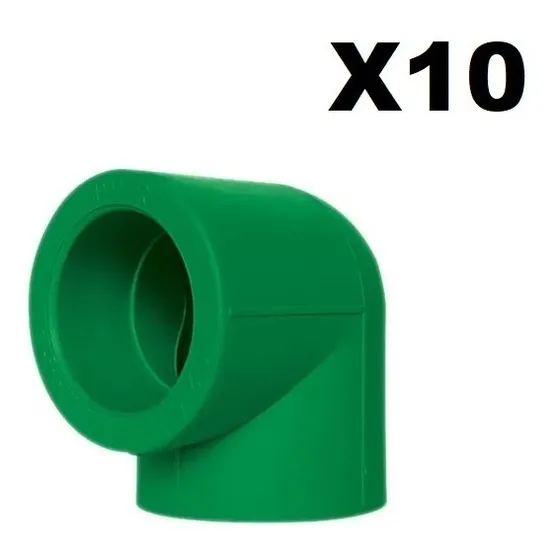 Codo De 90 Grados Liso 20mm Tuberia De Polifusión Donsen