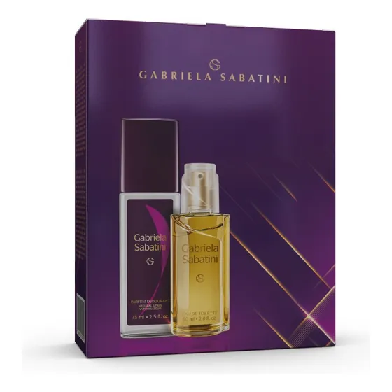 Gabriela Sabatini 60ml Body Spray 75 ml Amostra de Volume Da Unidade 135 Ml