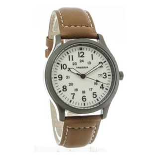 Reloj Tressa Grego De Hombre Malla De Cuero Reloj Tressa Grego De Hombre Malla De Cuero
