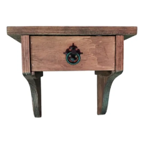 Cajón De Madera Para Pared Estilo Colonial Madera Natural