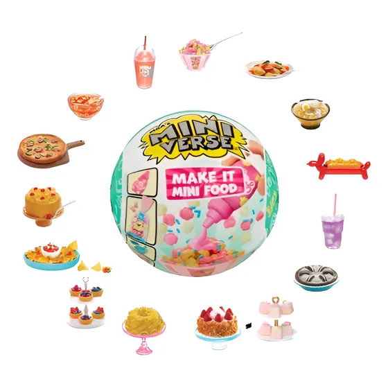 Mini Verse Mini Food Sorpresa Cafe Series Crea Mini Comida 