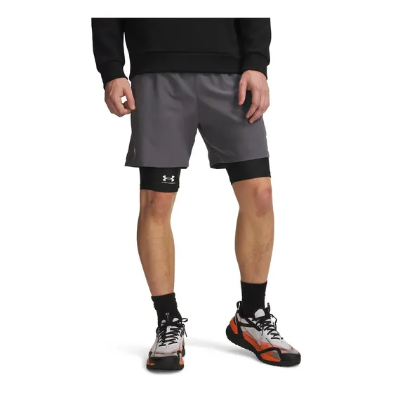 Short Hombre Vanish Woven 6 Gris Under Armour