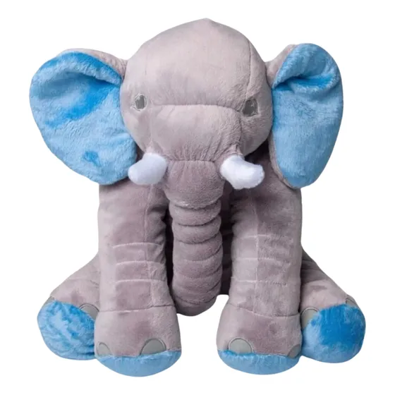 Almofada Para Amamentação Bebê Elefante Pelúcia 80cm