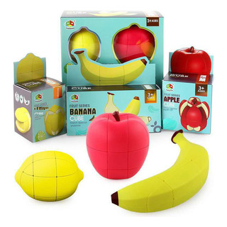 Pan New Pear Rubik's Cube, Serie Fruit Cube, Plátano Y Limón Pan New Pear Rubik's Cube, Serie Fruit Cube, Plátano Y Limón
