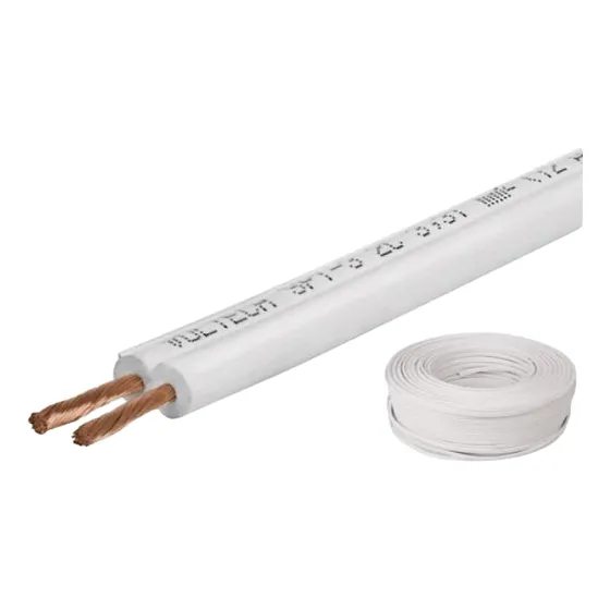 Cable Spt 2 X 14 Blanco 10mts Aleacion