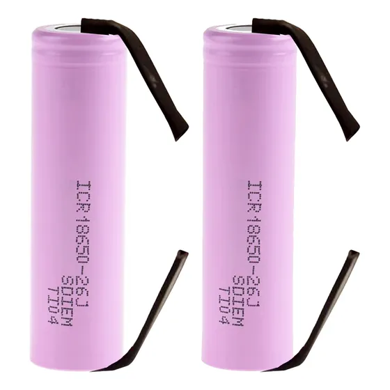 2 Célula 18650 2600 Mah 3.7v 26j