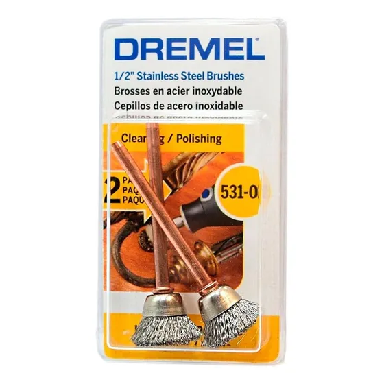 Dremel Cepillo De Acero Inoxidable 1/2 