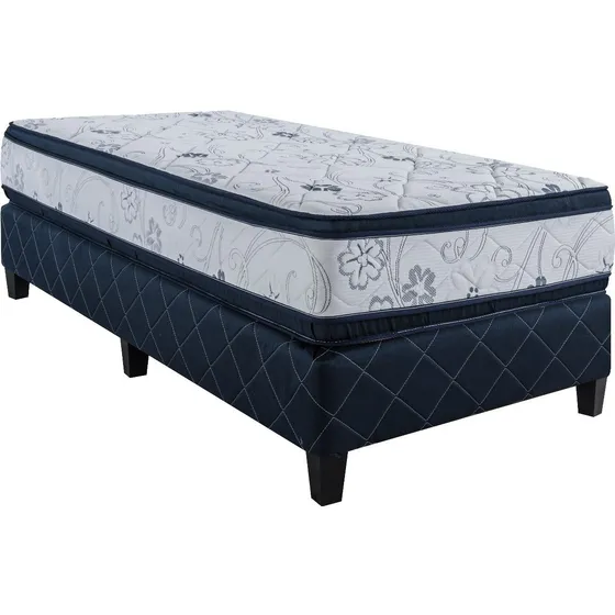 Sommier Colchon 1 Plaza 088x188 Super Densidad 130 Kg