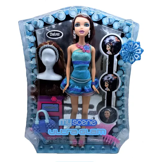 Muñeca Barbie My Scene Ultra Glam Chelsea Mattel 2008