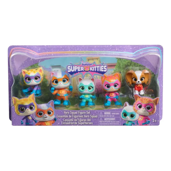 Figuras Superkitties De Disney Junior, 5 Piezas Para Niños