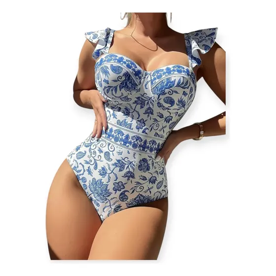 Trajes De Baños Enterizos Importados Para Damas Shein