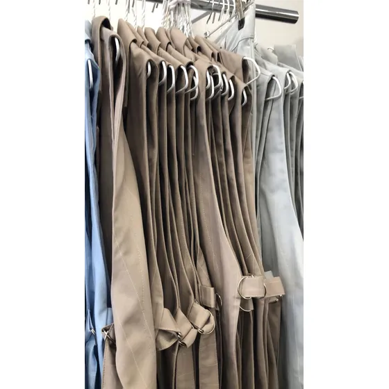 Conjunto De Gabardina Chaleco + Pantalón