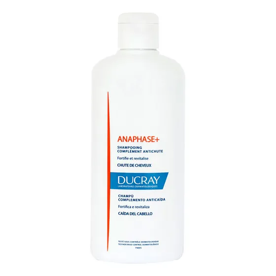 Shampoo Ducray Anaphase Anaphase+ en botella de 400mL de 400g por 1 unidad de 400mL de 400g