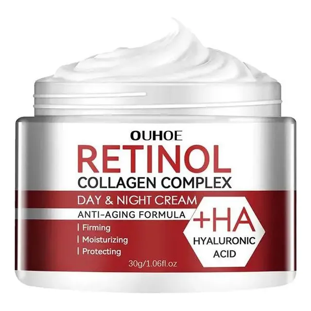 Crema Facial Cuello Retinol Antiarrugas Reafirmante - D975