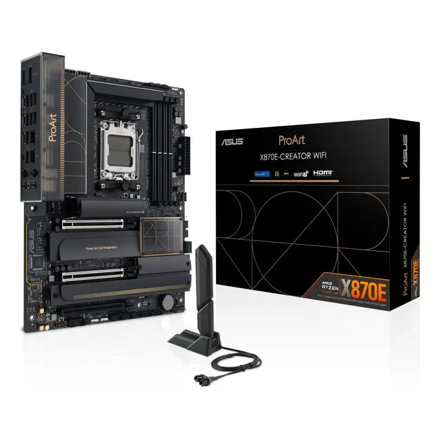 Tarjeta Madre Asus Proart X870e-creator Wifi, Am5, Atx, Ddr5