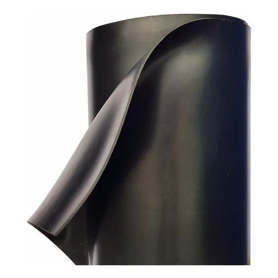 Hule Neopreno Sbr Negro 1/8  De Espesor Rollo 1m X 10 M 