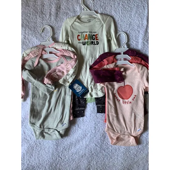 Bodys Importados Gerber Para Niña Bebés !!