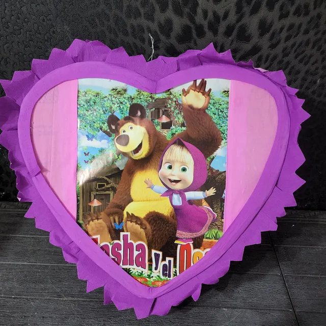 Piñata De Masha Y El Oso