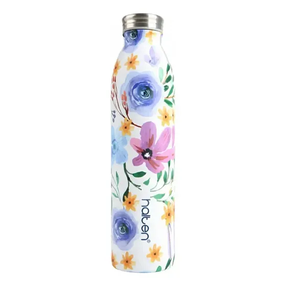 Botella Termo Acero Inoxidable 750 Ml Halten Donna Flores 1