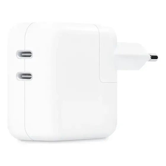 Adaptador De Corriente 2 Puertos 35 W Usb-c Apple Blanco - Distribuidor Autorizado