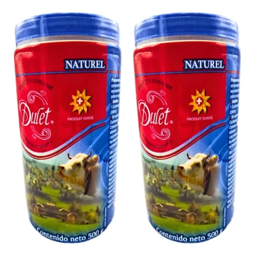 Dulet Lactosuero Suizo Sabor A Elegir 2 Botes De 450g - 500g