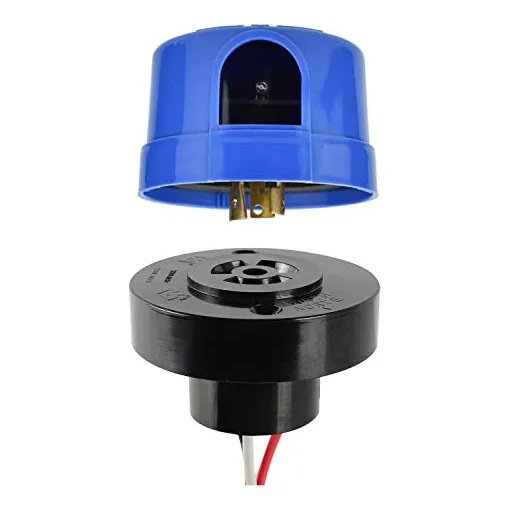 Sensor Crepuscular Ip65 Para Iluminación Led Exterior, Base
