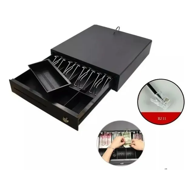 Caja Gaveta De Dinero Registradora Metalica Electronica 