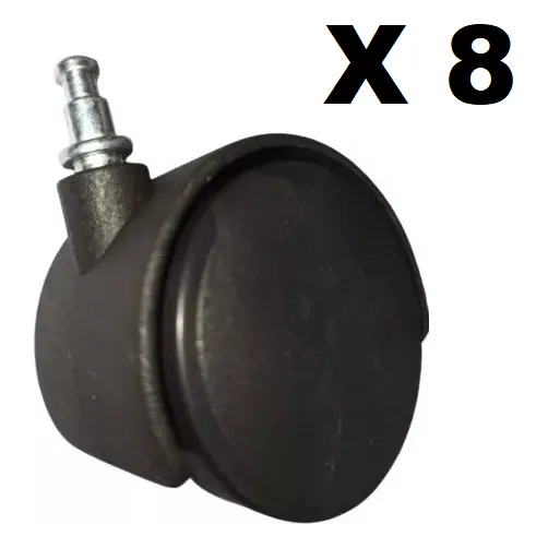Ruedas Morochas Nylon Sillas Oficina Ejecutiva Espiga Pack8