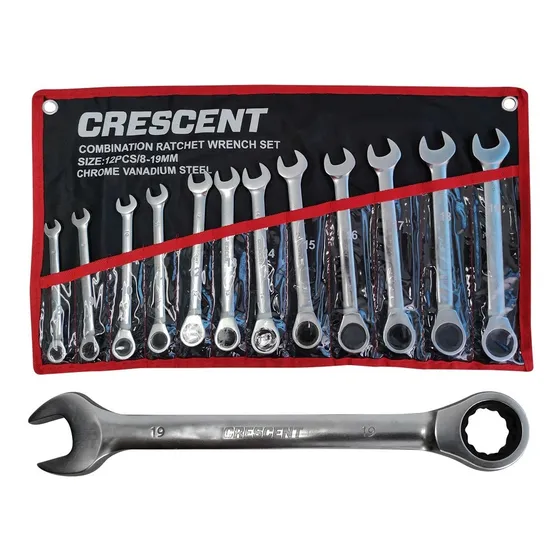 Set De Llaves Con Ratchet De 12 Piezas Roccia
