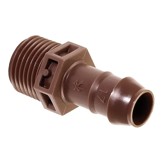 Ba Mps Adaptador Pvc Riego Goteo Para Tubo Rosca Mpt Pua