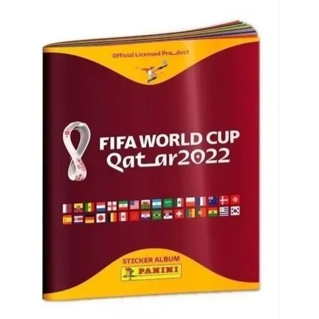 Álbum Tapa Blanda Sellado Qatar 2022 Panini Versión Peruana