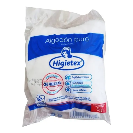 Algodón 5 Gramos * 10 Bolsas - g a $453