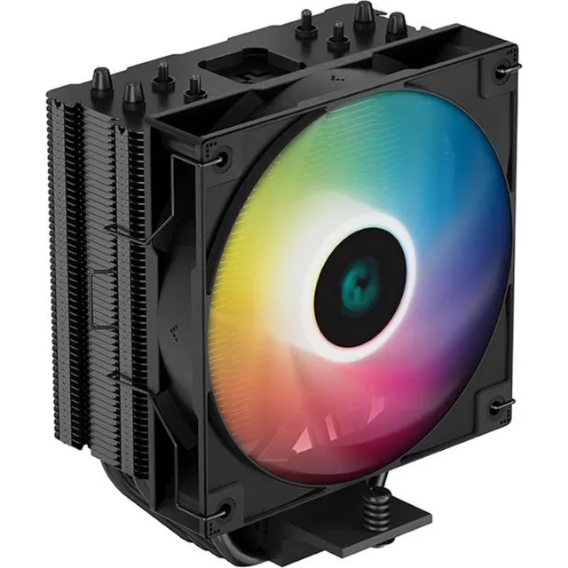 Para Enfriador De Cpu Torre Única Deepcool Ag400 Bk Argb
