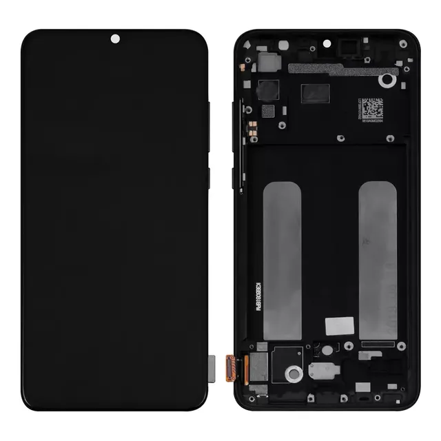 Pantalla Lcd Compatible Con Xiaomi Mi 9 Lite, Negra, Con Mar
