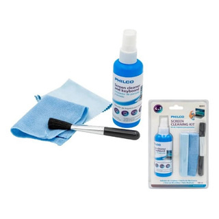 Kit Set Limpia Pantallas Liquido Philco Notebook Pc 4 En 1 Kit Set Limpia Pantallas Liquido Philco Notebook Pc 4 En 1
