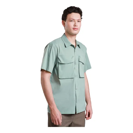 Camisa Manga Corta Lob Ccck0705 Hombre