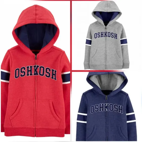 Sueter Oshkosh Niño Azul Rojo Gris
