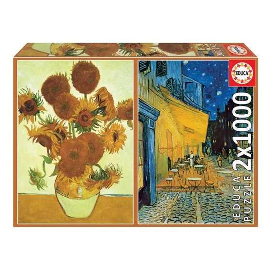Puzzle 2 X 1000 Educa Van Gogh (2 Puzzles)