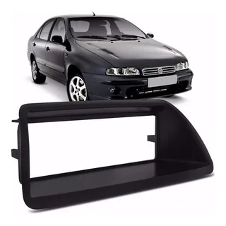 Moldura De RĂĄdio Fiat Marea / Brava 98/07 Preto 1 Din Moldura De RĂĄdio Fiat Marea / Brava 98/07 Preto 1 Din