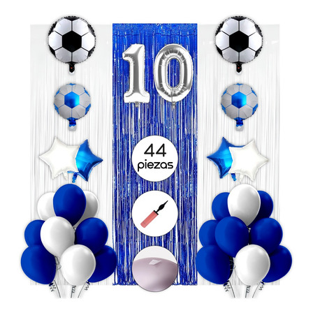 Combo Globos De Gimnasia La Plata Deco Cumple Super Completo Combo Globos De Gimnasia La Plata Deco Cumple Super Completo