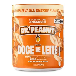 Pasta De Amendoim Dr Peanut Novos Sabores Whey Gourmet 600g Sabor Doce De Leite Pasta De Amendoim Dr Peanut Novos Sabores Whey Gourmet 600g Sabor Doce De Leite