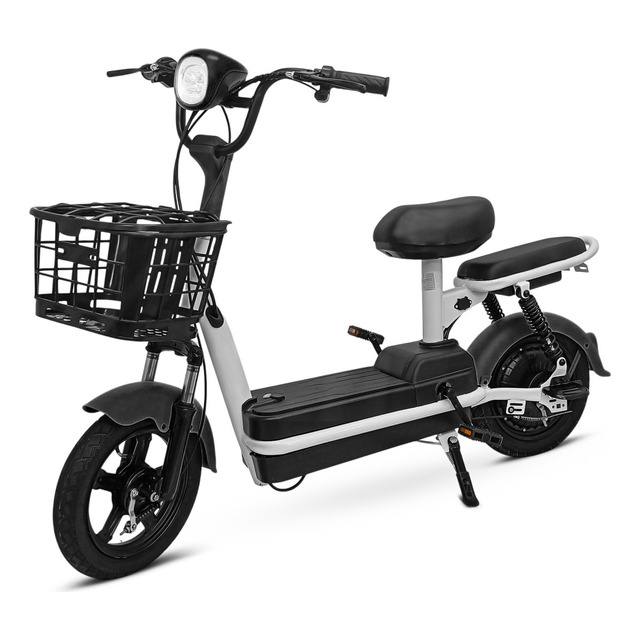 Bicicleta Elétrica 48v350w Scooter Bikelete Com Motor Cor Preto Bicicleta Elétrica 48v350w Scooter Bikelete Com Motor Cor Preto