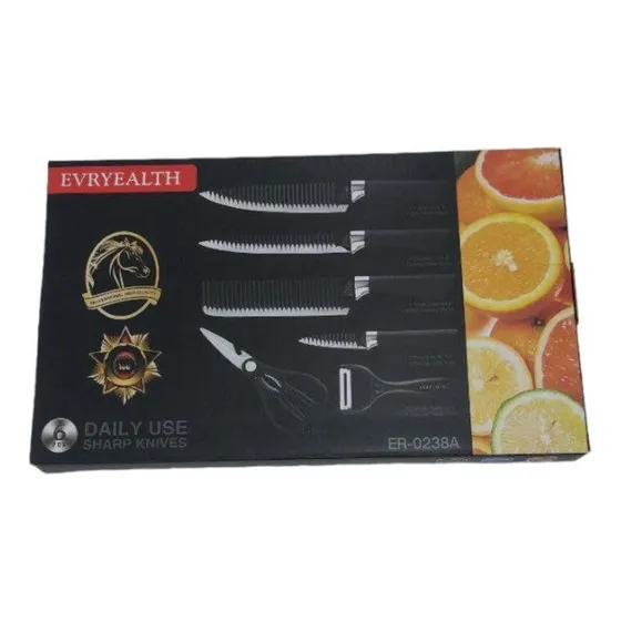 Set De Cuchillos Evryealth Er-0238a