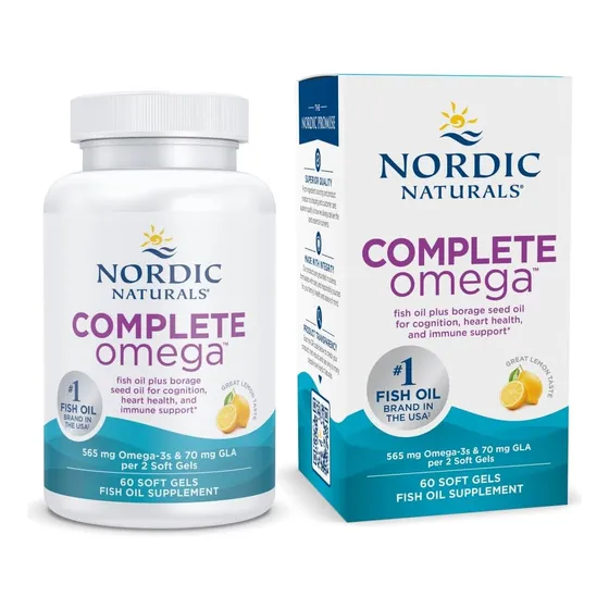 Suplemento De Geles Blandos Nordic Naturals Complete Omega 6
