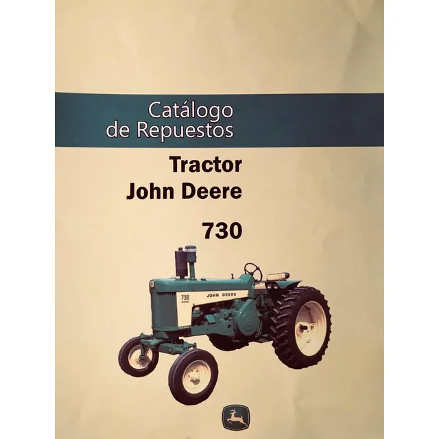 Manual De Repuestos Tractor John Deere 730