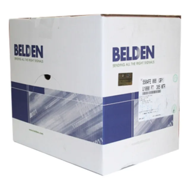Cable Audio Belden 5504fe 008u1000 6c/22w Riser 305mts Gris