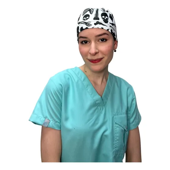 Gorro Quirurgico Diseños Estampados Modelo Para Mujer
