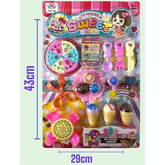 Juego De Cocina Accesorios De Juguetes Para Niños +3