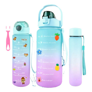 Botella Deportiva Para Agua 3 En 1 Con 3 Niveles Distintos Botella Deportiva Para Agua 3 En 1 Con 3 Niveles Distintos